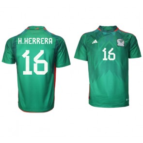 Meksyk Hector Herrera #16 Koszulka Podstawowych MŚ 2022 Krótki Rękaw